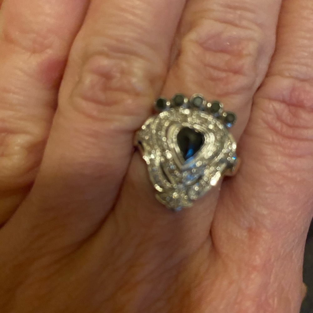 Black Diamond Ring - image 2